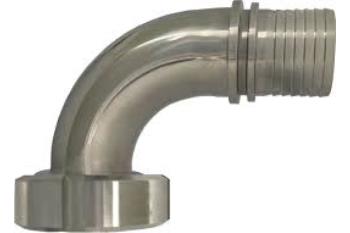 BOCCHETTONE PORTAGOMMA 90 DIN 11851 CON GIRELLA