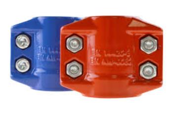 SAFETY CLAMP EN 14420-3 COLORED ALUMINUM