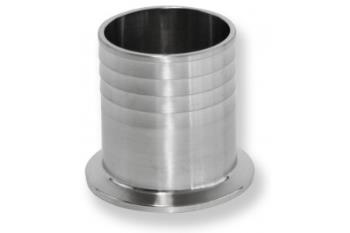 RACCORDO CLAMP INOX PORTAGOMMA BS4825