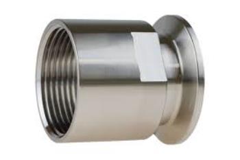 RACCORDO CLAMP INOX DIN 32676 - FILETTO FEMMINA BSPP