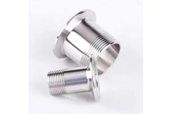 RACCORDO CLAMP INOX DIN 32676 - FILETTO MASCHIO BSPP