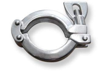 MORSETTO DI SERRAGGIO RACCORDI CLAMP DIN 32676
