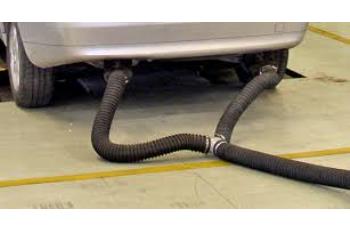 DOUBLE EXHAUST PIPE WITH VENTS