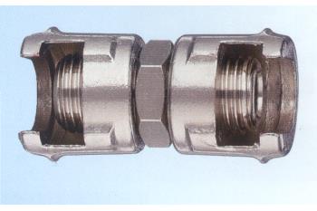 12/A JOINT FITTING WITH TWO MILLED NUTS