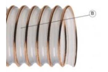 HEAVY POLYURETHANE HOSE (PUP-PAS) - 1.40 ESTER