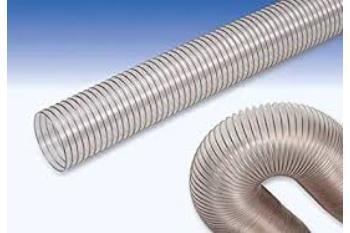 FOOD GRADE ANTISTATIC FIREPROOF HEAVY POLYURETHANE HOSE (PU-P_AS_AL) - 1.5