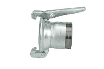 123 - GALVANIZED SPHERICAL FEMALE FITTING