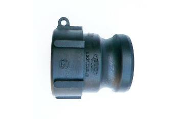 IBC FITTING WITH FEMALE THREAD AND MALE CAMLOCK ADAPTER