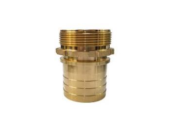 MALE HOSE CONNECTOR EN 14420-2 WITH BRASS RING MALE HOSE CONNECTOR EN 14420-2 WITH BRASS RING