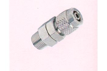 Straight male conical swivel