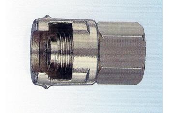 11/D FITTING WITH FEMALE MILLED NUT