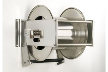 Heavy series automatic hose reel in stainless steel