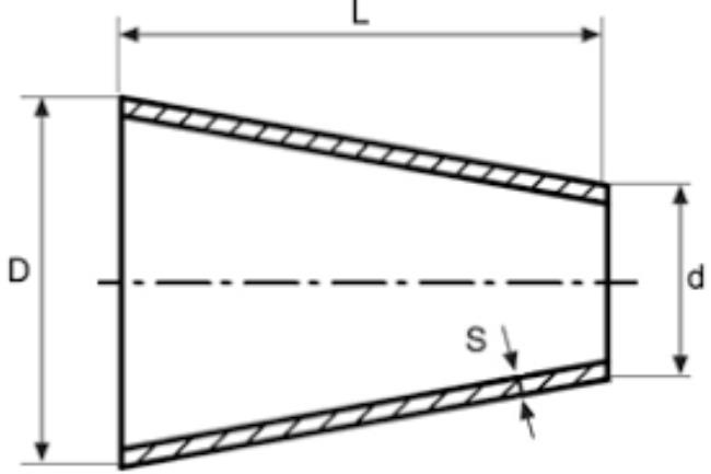 ISO STAINLESS STEEL CONCENTRIC REDUCTION - 1