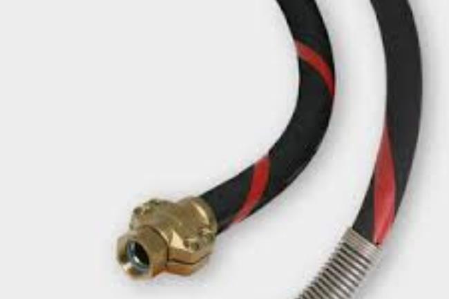 CONNECTED RUBBER STEAM HOSES - 3